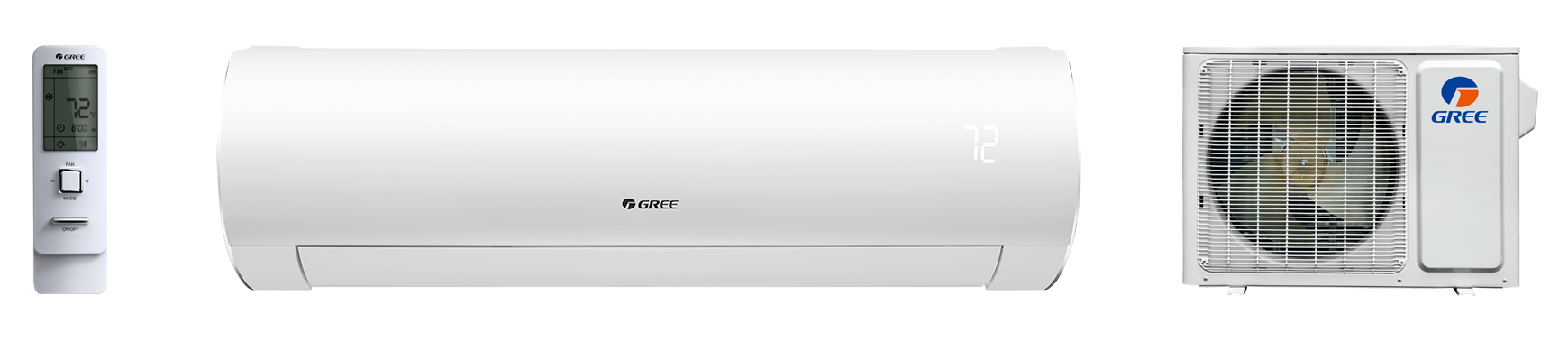 GREE Comfort Sapphire single-zone wall-mounted mini-split systems